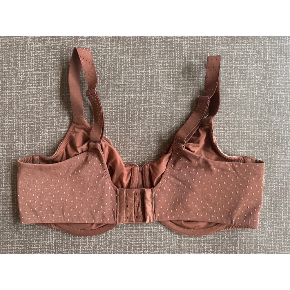 Wacoal Basic Beauty Full Figure Underwire Bra 855303 Dusty Rose 38DD - Picture 2 of 7
